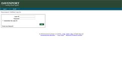 Desktop Screenshot of investor.investdavenport.com