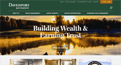 Desktop Screenshot of investdavenport.com